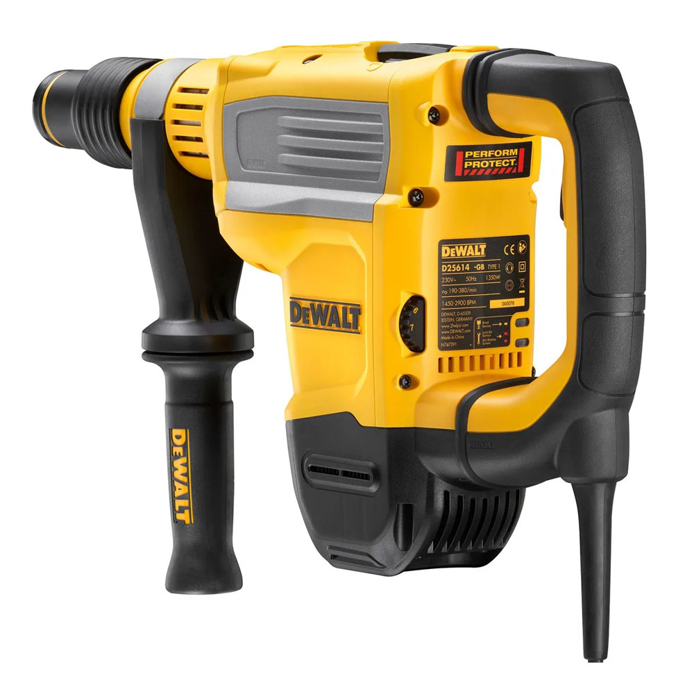 ROTOMARTILLO DEWALT CON SDS MÁX D25614K-B2 1350W +MALETA - 5