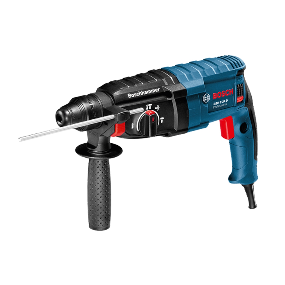 MARTILLO PERFORADOR CON SDS PLUS BOSCH MODEL GBH 2-24 D 820W - 3
