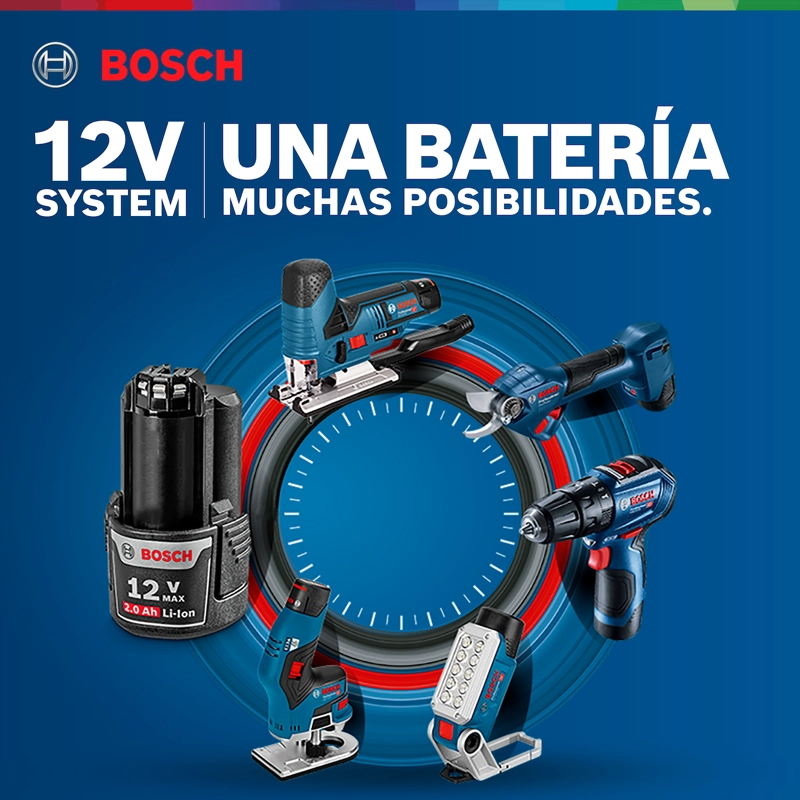 TALADRO PERCUTOR BOSCH GSB 12V-30 12V - 8