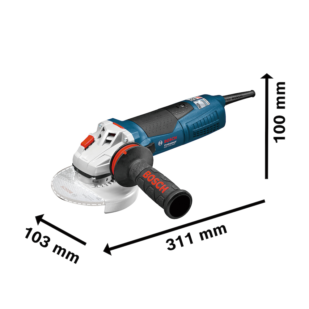ESMERIL ANGULAR 5' BOSCH GWS 17-125 1700W - 7