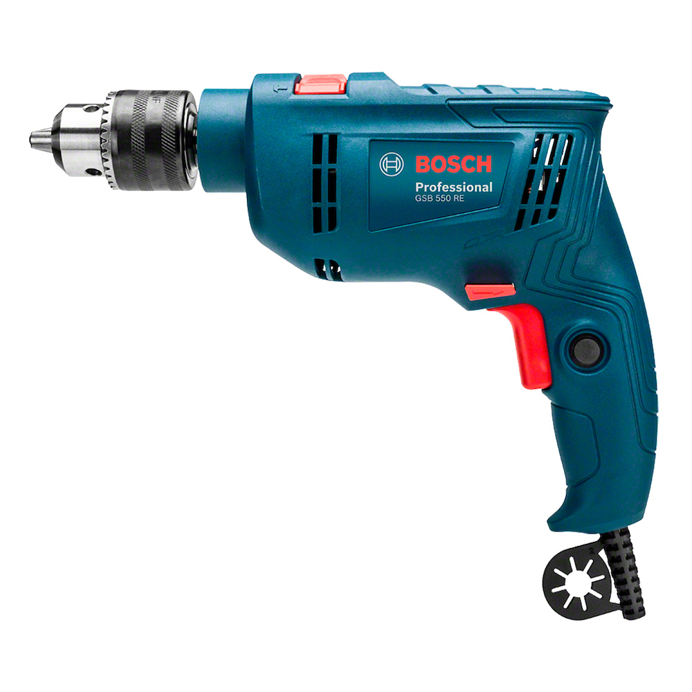 TALADRO PERCUTOR BOSCH GSB 550 RE 550W - 8
