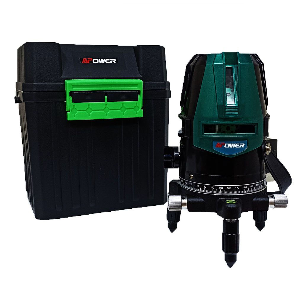 NIVEL LÁSER APOWER VERDE 8 LÍNEAS MOD:PT0801F-G8 - 4