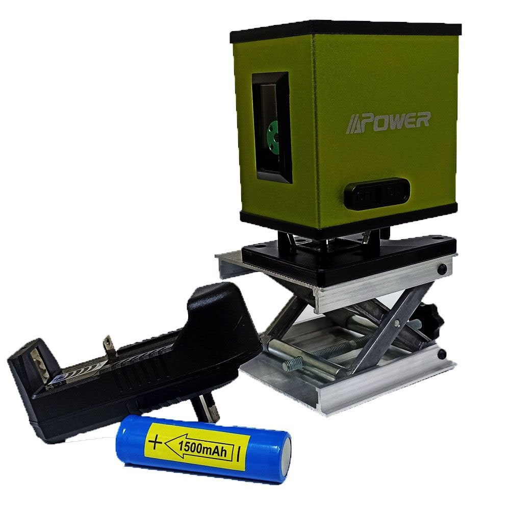 NIVEL LÁSER APOWER 25 M VERDE 5 LÍNEAS MOD: TQD0502A-G5 - 5