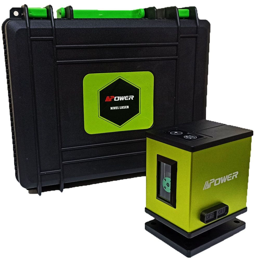 NIVEL LÁSER APOWER 25 M VERDE 5 LÍNEAS MOD: TQD0502A-G5 - 6