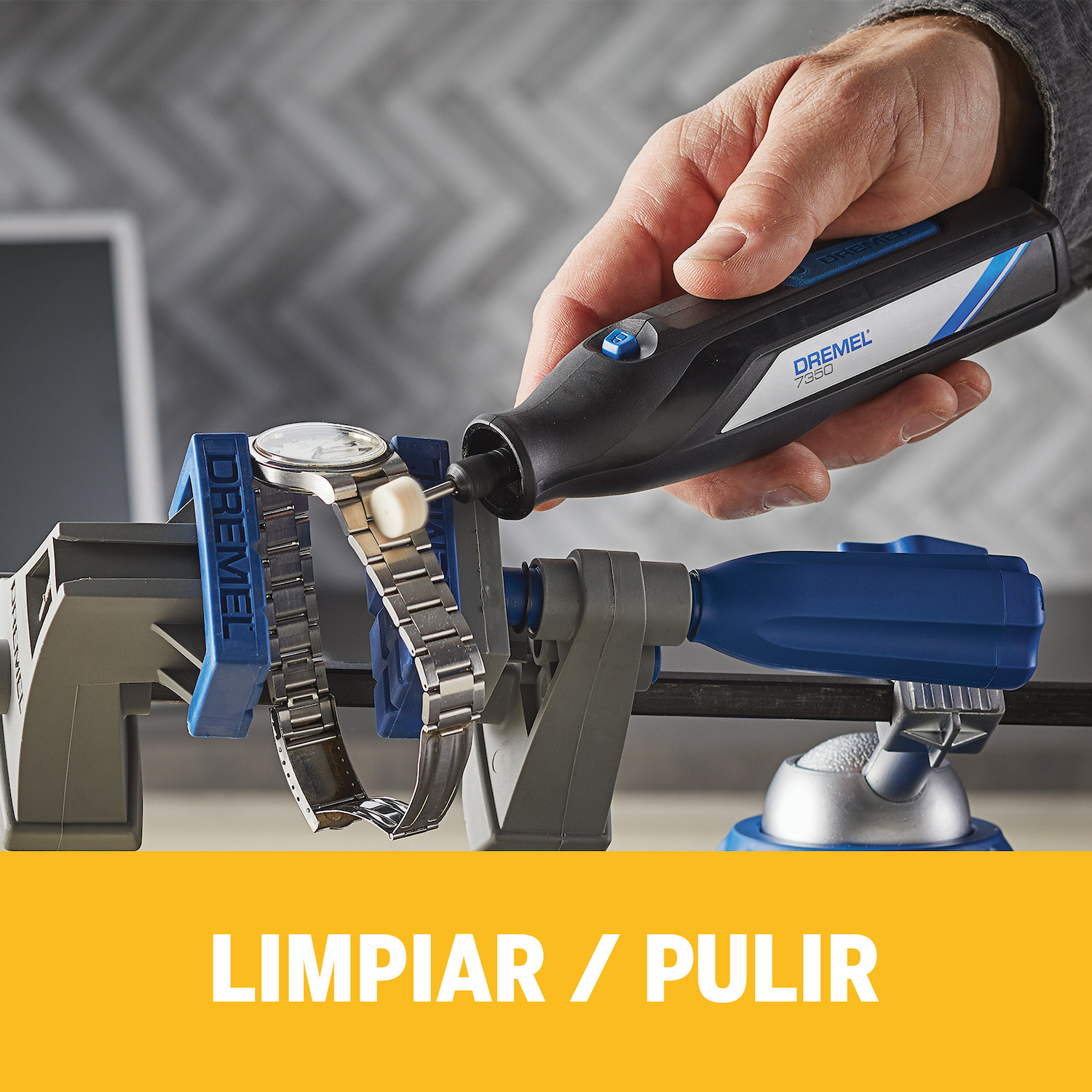 DREMEL MULTIPROPOSITO INALAMBRICO 7350 CON ADAPTADOR USB - 7