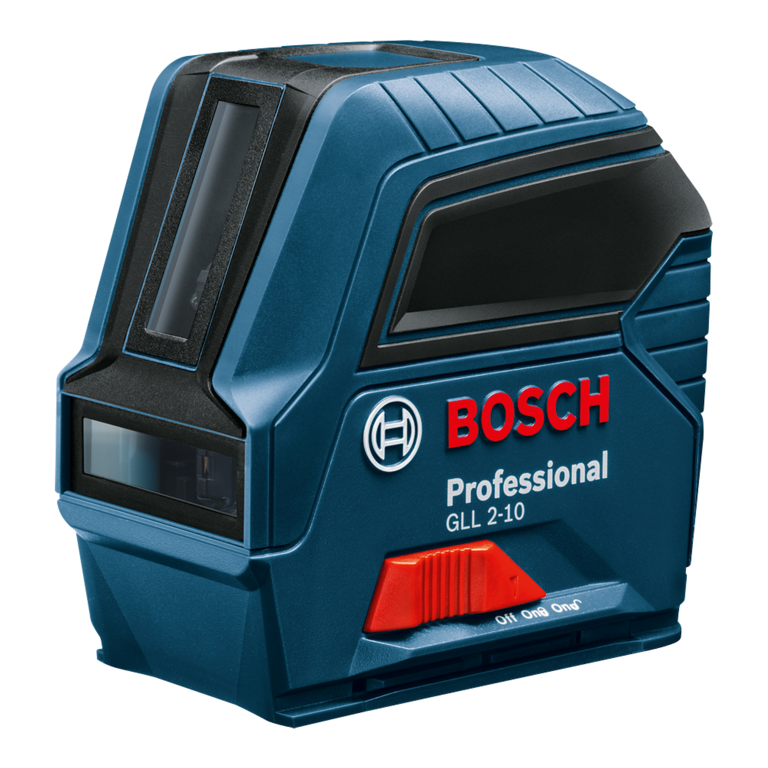 NIVEL LÁSER BOSCH CRUZ HORIZ-VERT MOD: GLL 2-10 LÍNEA ROJA - 1