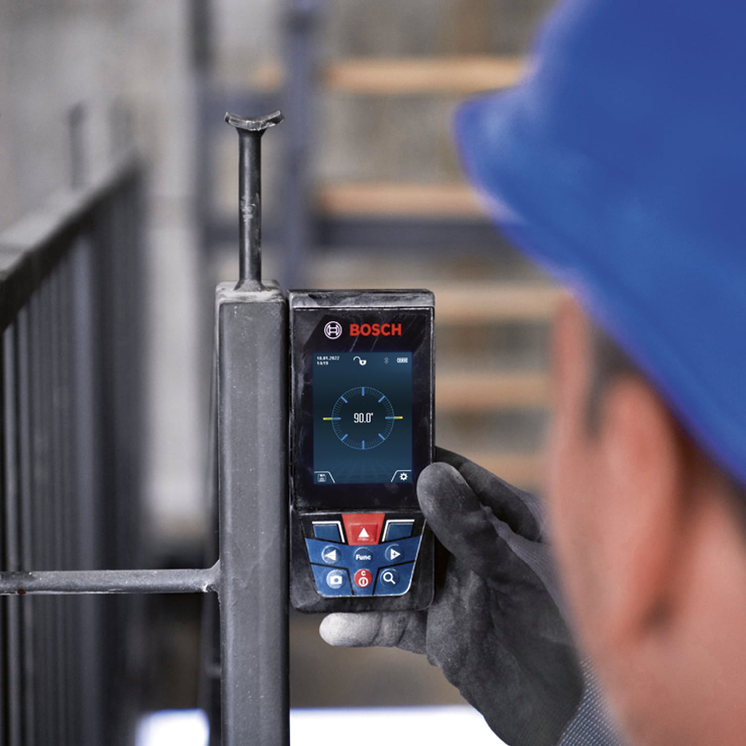 MEDIDOR BOSCH LÁSER GLM 150-27 C ALCANCE 150M CON BLUETOOTH - 6