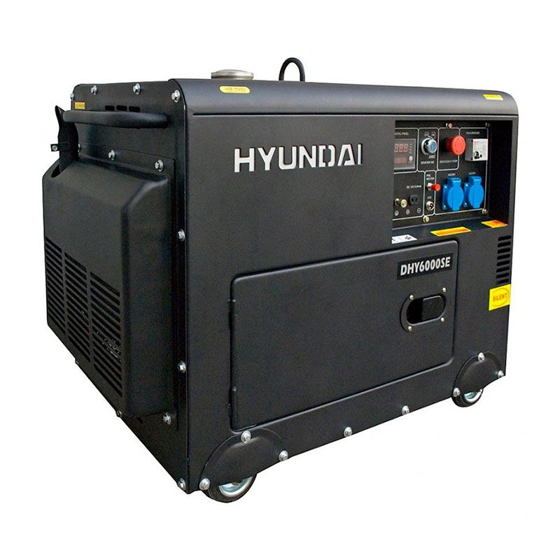 GENERADOR HYUNDAI 5/5.3 KW P/ELECTRICA CERRADO DIESEL - 1