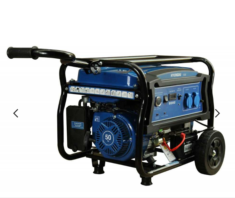 GENERADOR HYUNDAI GASOLINA 3,2/3,5KW P/ELECTRICA ABIERTO - 1