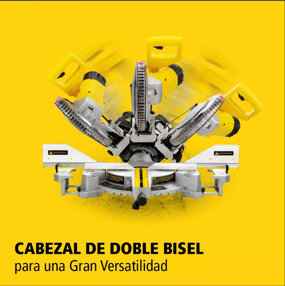 INGLETEADORA TELESCOPICA STANLEY 10 1800W INC.1 DISCO 10 - 7