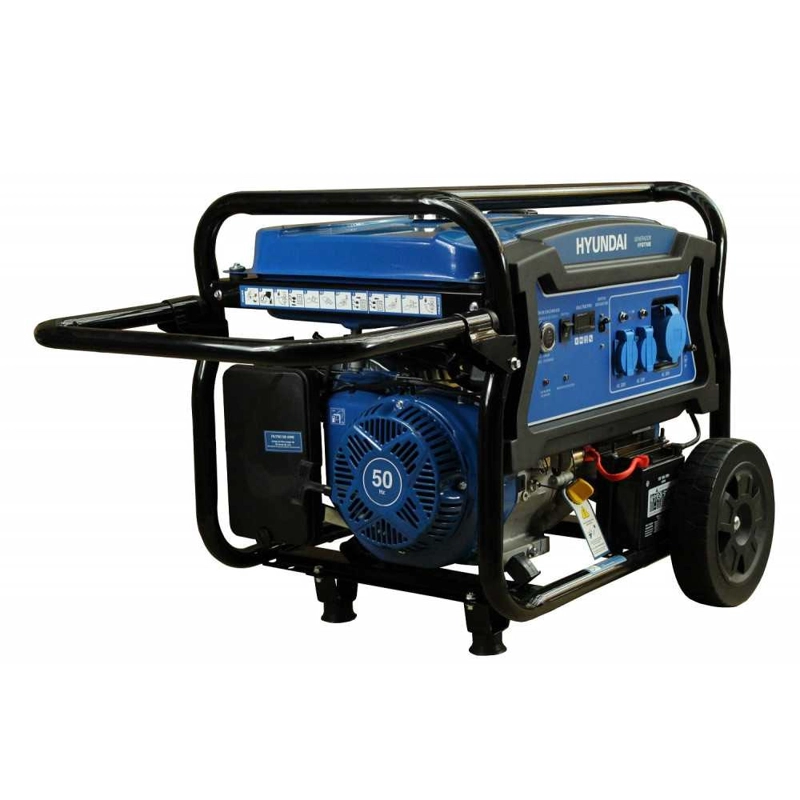 GENERADOR HYUNDAI 5/5.5KVA P/ELECTRICA ABIERTO GASOLINA - 1