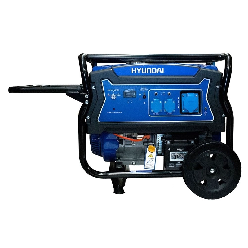 GENERADOR HYUNDAI 5/5.5KVA P/ELECTRICA ABIERTO GASOLINA - 2