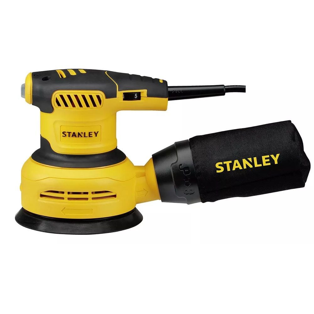 LIJADORA STANLEY ROTO - ORBITAL 300 W + BOLSA RECOLECTORA - 1