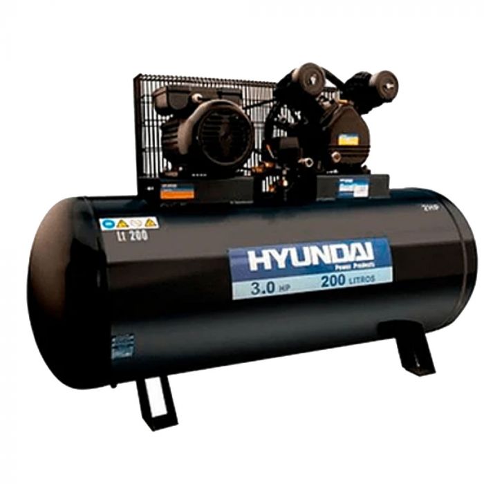 COMPRESOR HYUNDAI MONOFASICO 3 HP 200 LT (82HYXY200) - 1