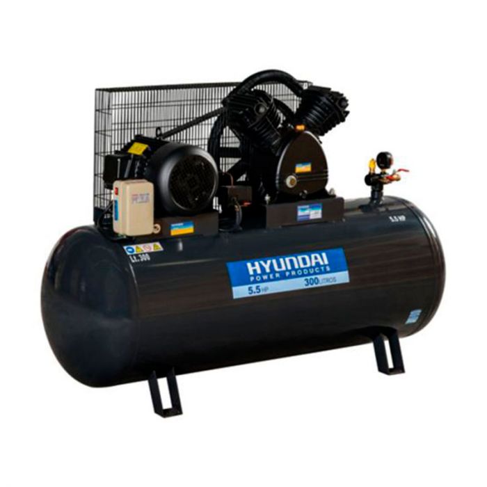 COMPRESOR HYUNDAI TRIFÁSICO 5.5 HP 300 ML MOD: 82HYXY300 - 1