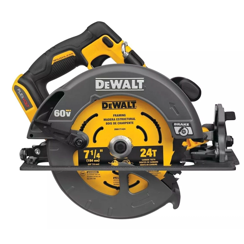 KIT SIERRA CIRCULAR DEWALT INAL. 71/4' 60V + 2 BAT 6A+CARG. - 2