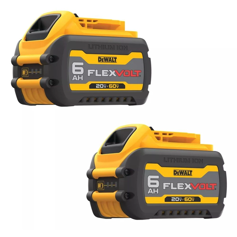 KIT SIERRA CIRCULAR DEWALT INAL. 71/4' 60V + 2 BAT 6A+CARG. - 4
