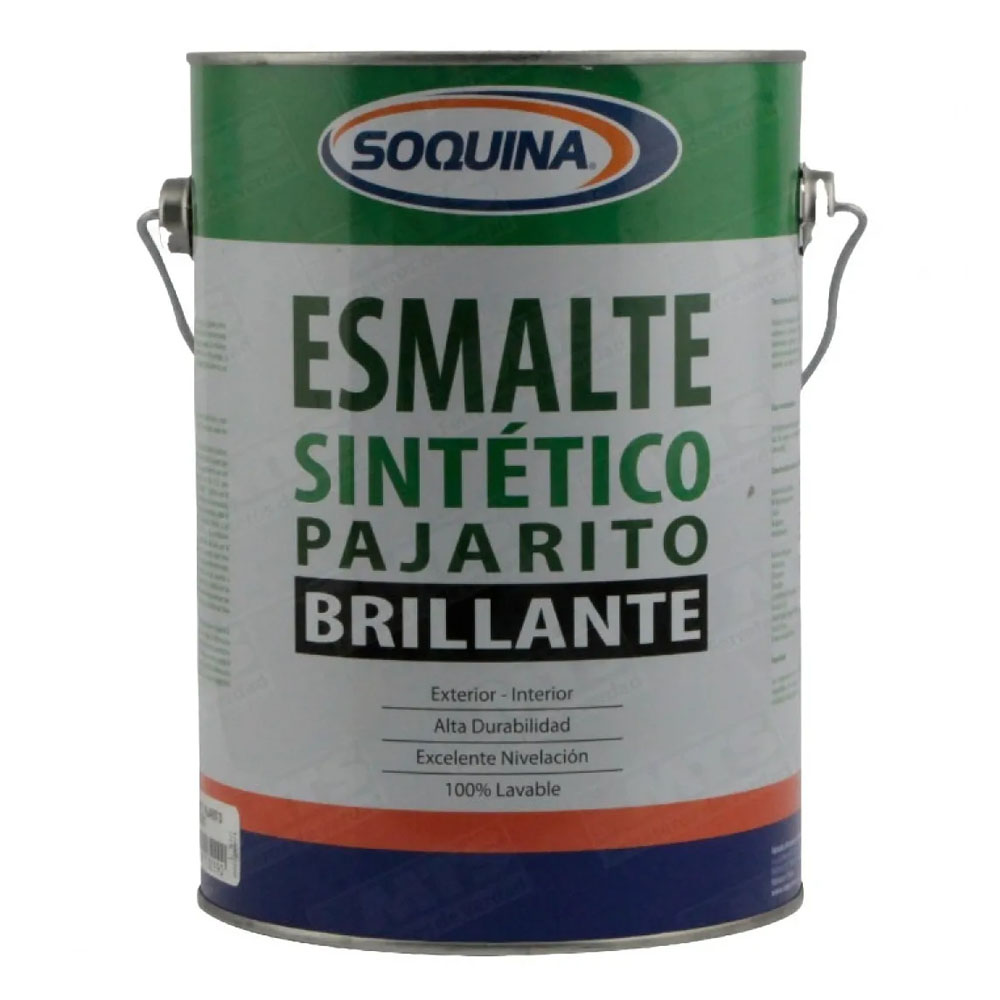 ESMALTE SOQUINA SINTETICO PAJARITO NEGRO GL - 2