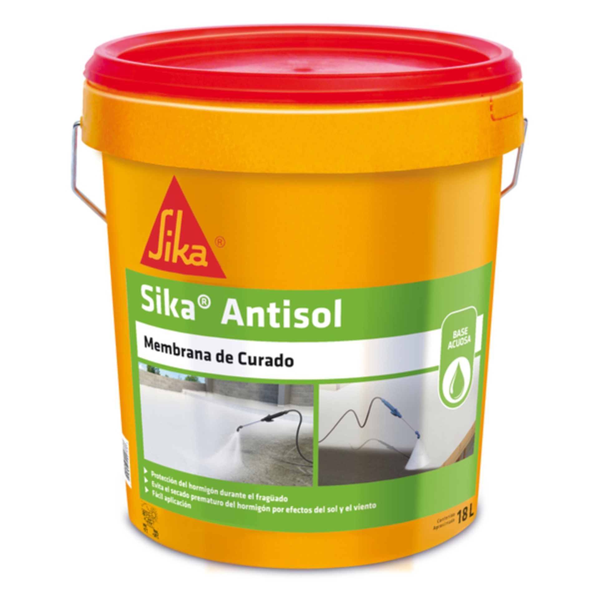 ANTISOL SIKA TINETA 18 LITROS MEMBRANA CURADO 1420241 - 1