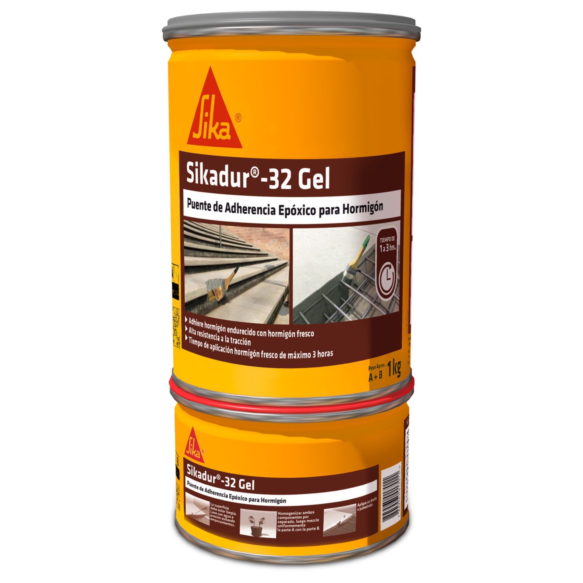 ADHESIVO SIKA DUR 32 A + B 1 KG 464128 - 1