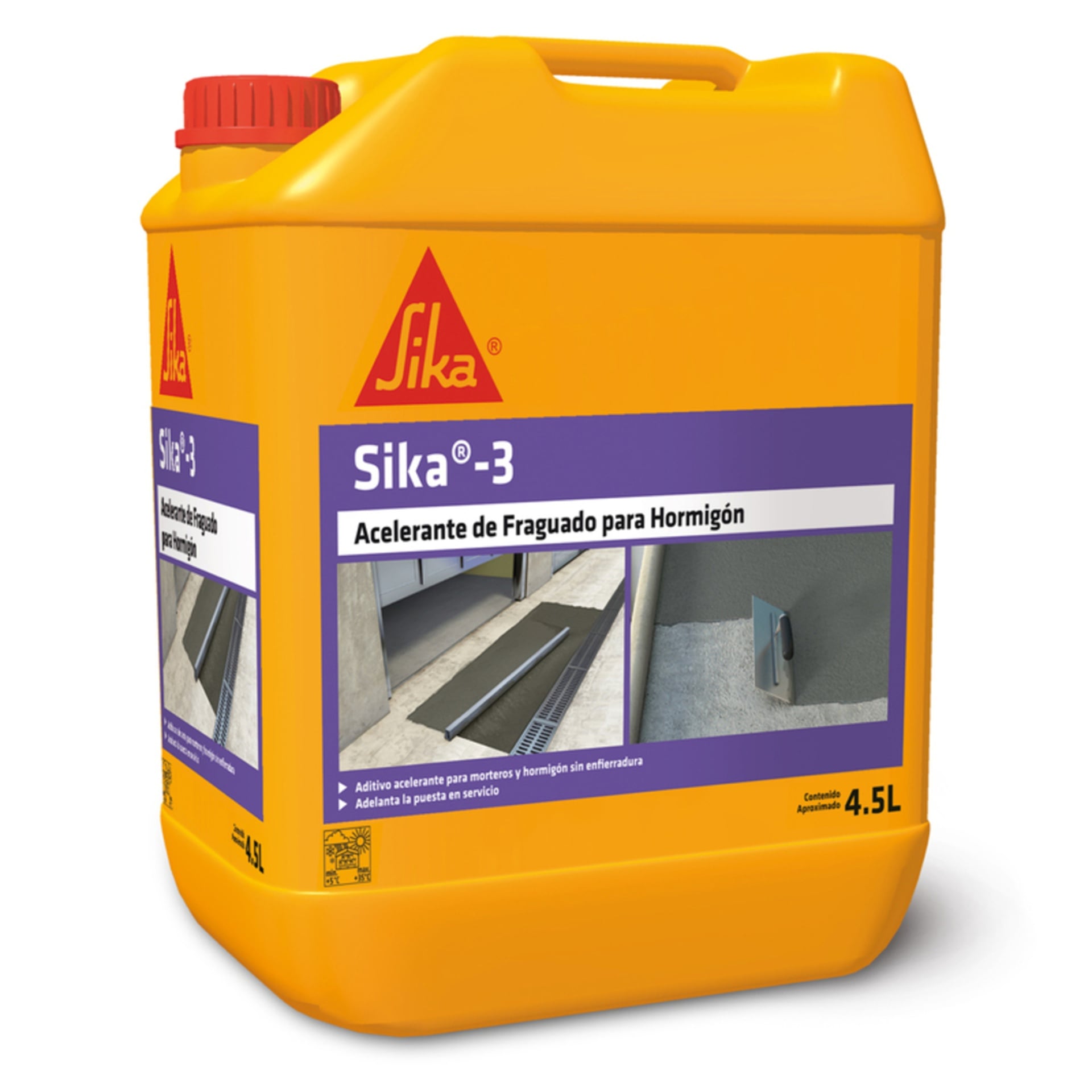 SIKA - 3 BIDON 4.5 KILOS SIKA (1103344)