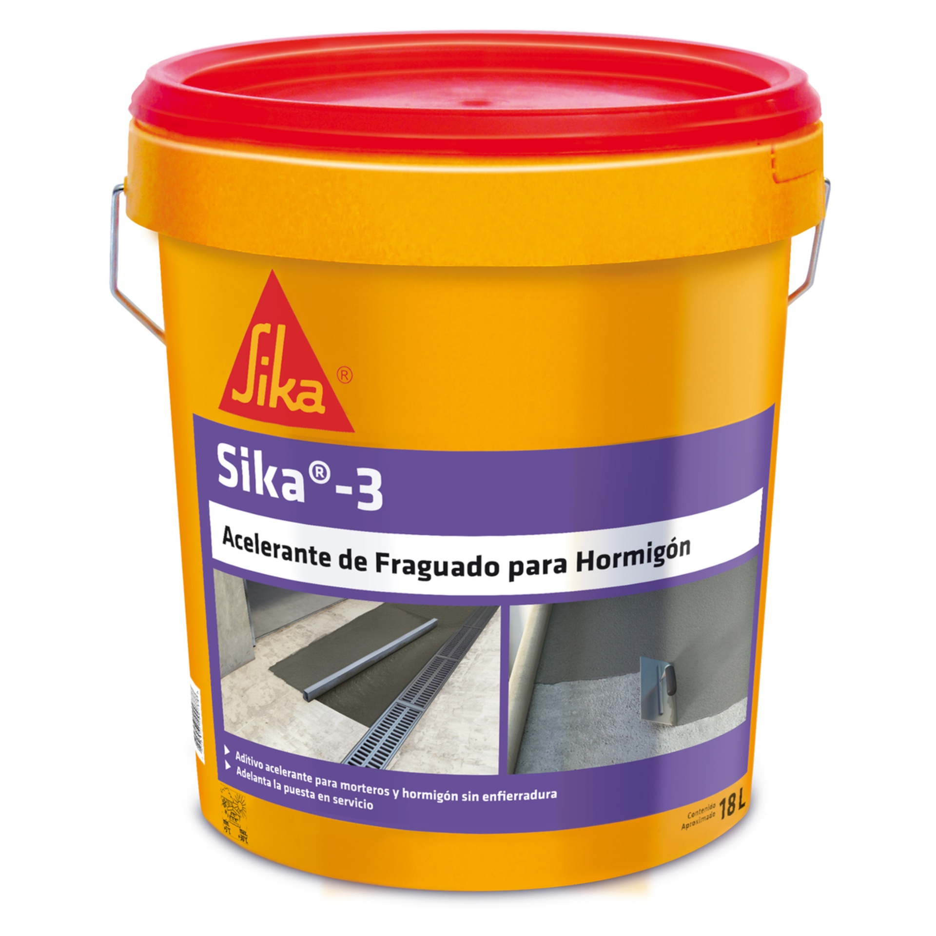 IMPERMEABILIZANTE SIKA 3 TINETA 18 KG 1103241 - 1
