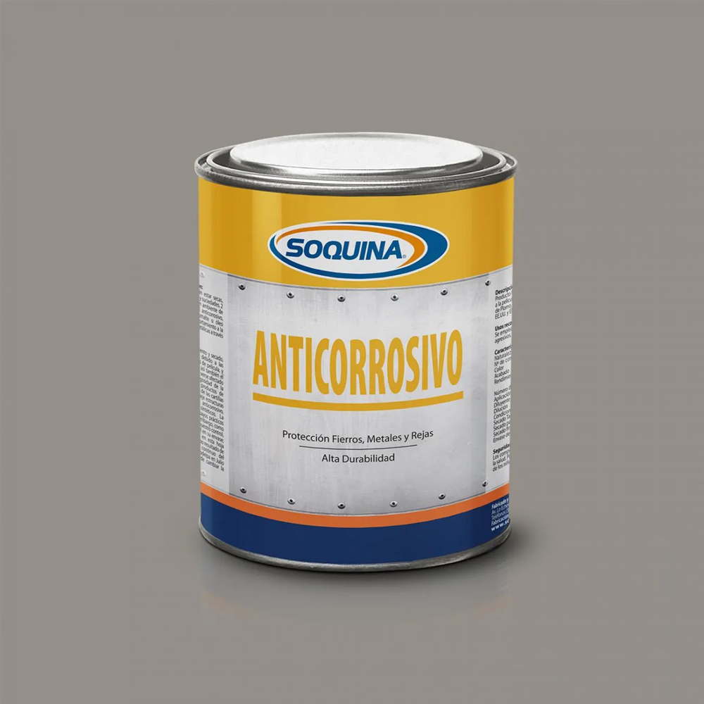 ANTICORROSIVO SOQUINA 20360001 GRIS PERLA GL - 2