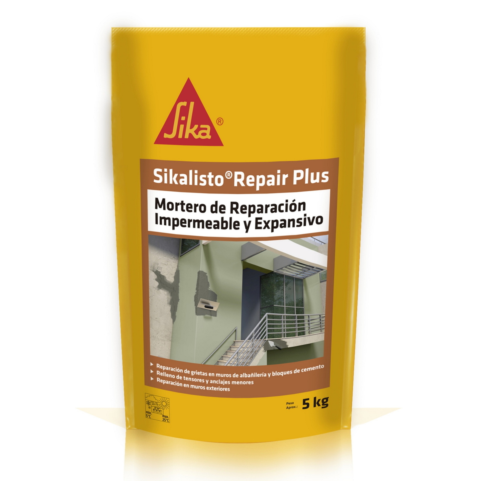 SIKA LISTO REPAIR PLUS SACO 5 KG (1236105) - 1