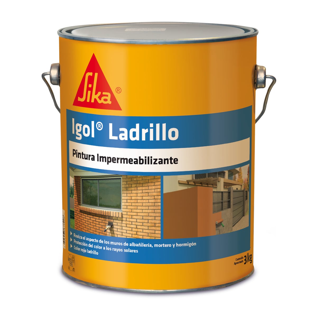 IGOL LADRILLO GL.3 KG. SIKA (5012373) - 1