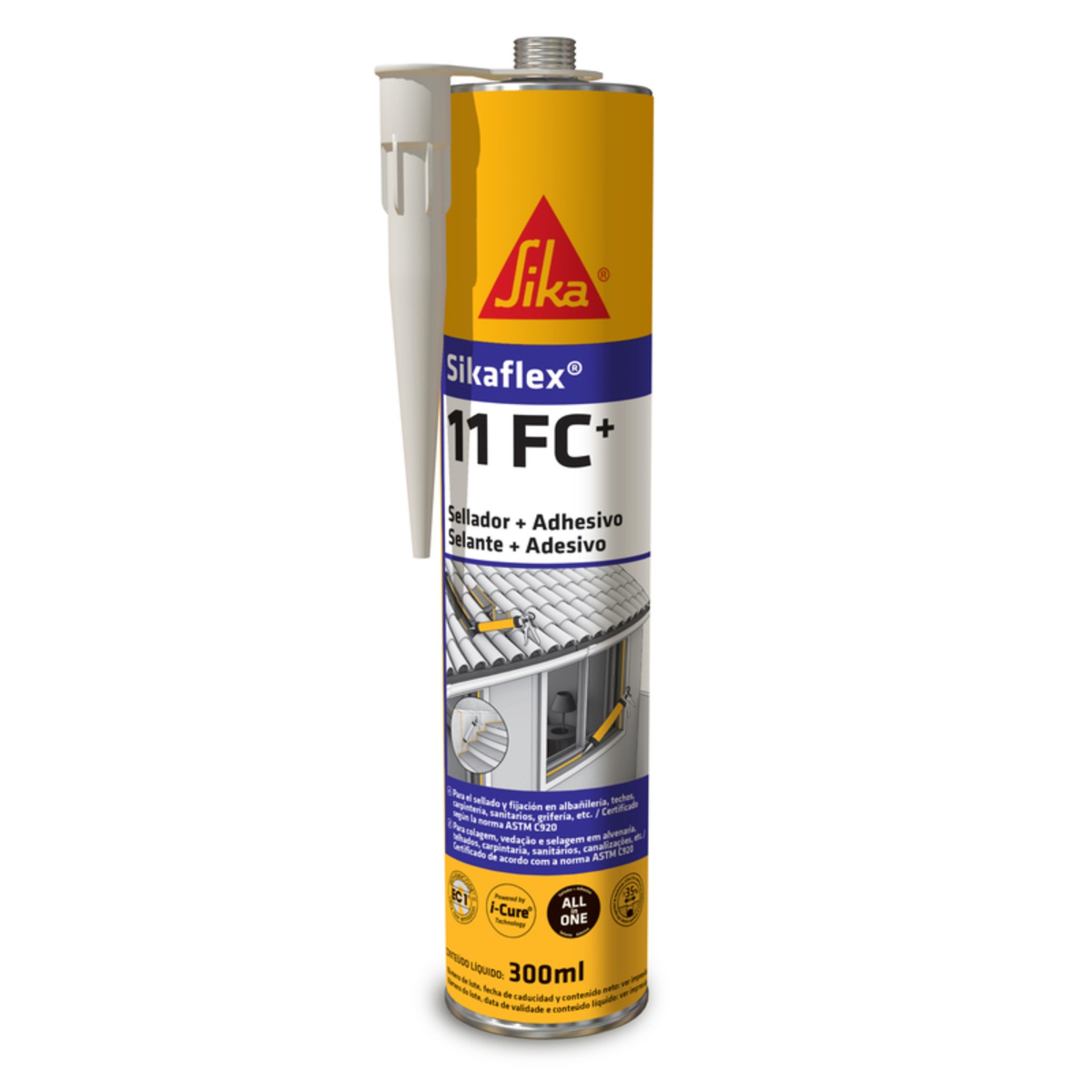 SELLADOR SIKA FLEX 11FC GRIS CARTUCHO 310 GR 2004876 - 1