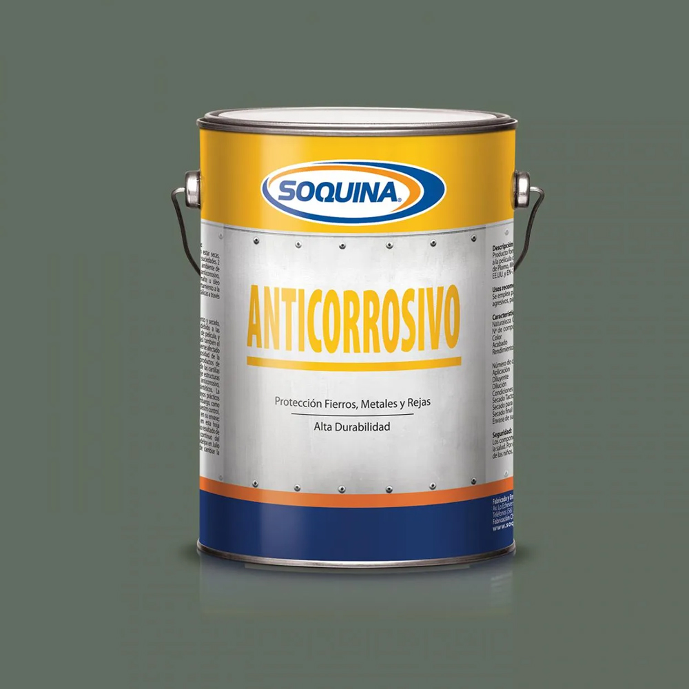 ANTICORROSIVO SOQUINA 20433301 ANTIOXIDO GRIS VERDOSO GL - 3