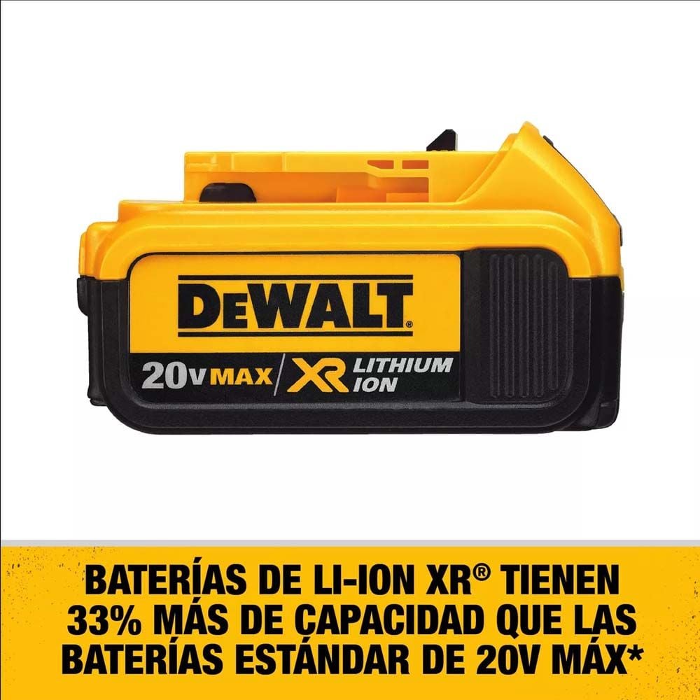 BATERÍA ION DE LITIO DEWALT 20 V 4.0 AH MOD: DCB204-B3 - 3