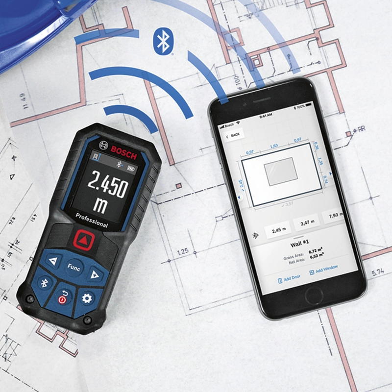 MEDIDOR LASER BOSCH GLM 50-27 C, 50 METROS, CON BLUETOOTH - 9