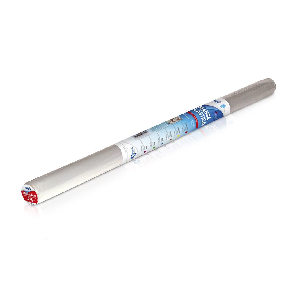 MANGA XP POLIETILENO TRANSPARENTE X P ROLLO 5 X 4 MT 0.9 MICRAS - 1