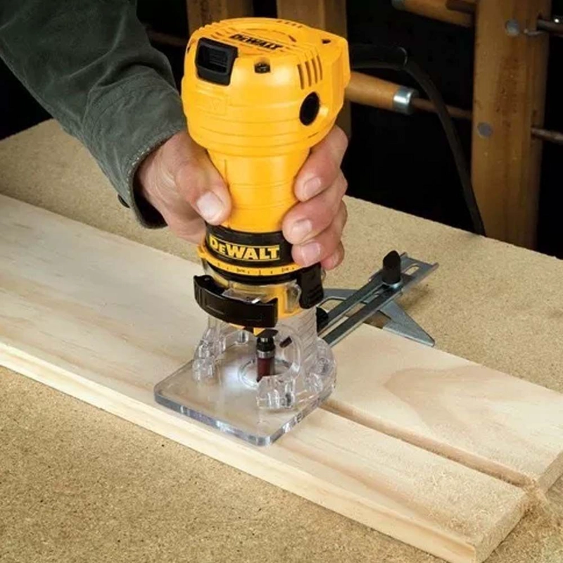 REBAJADORA DEWALT TUPI PALMA 1/4 450 W MOD: DWE6000-B2 - 2