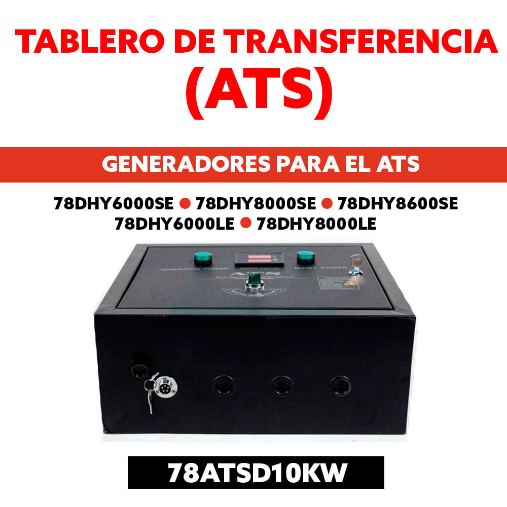 TABLERO TRANSFERENCIA HYUNDAI 78ATSD10KW (ATS) - 2