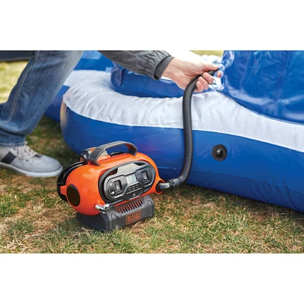 INFLADOR MULTIPROPÓSITO 20V BLACK+DECKER MOD: BDINF20-B2C - 8