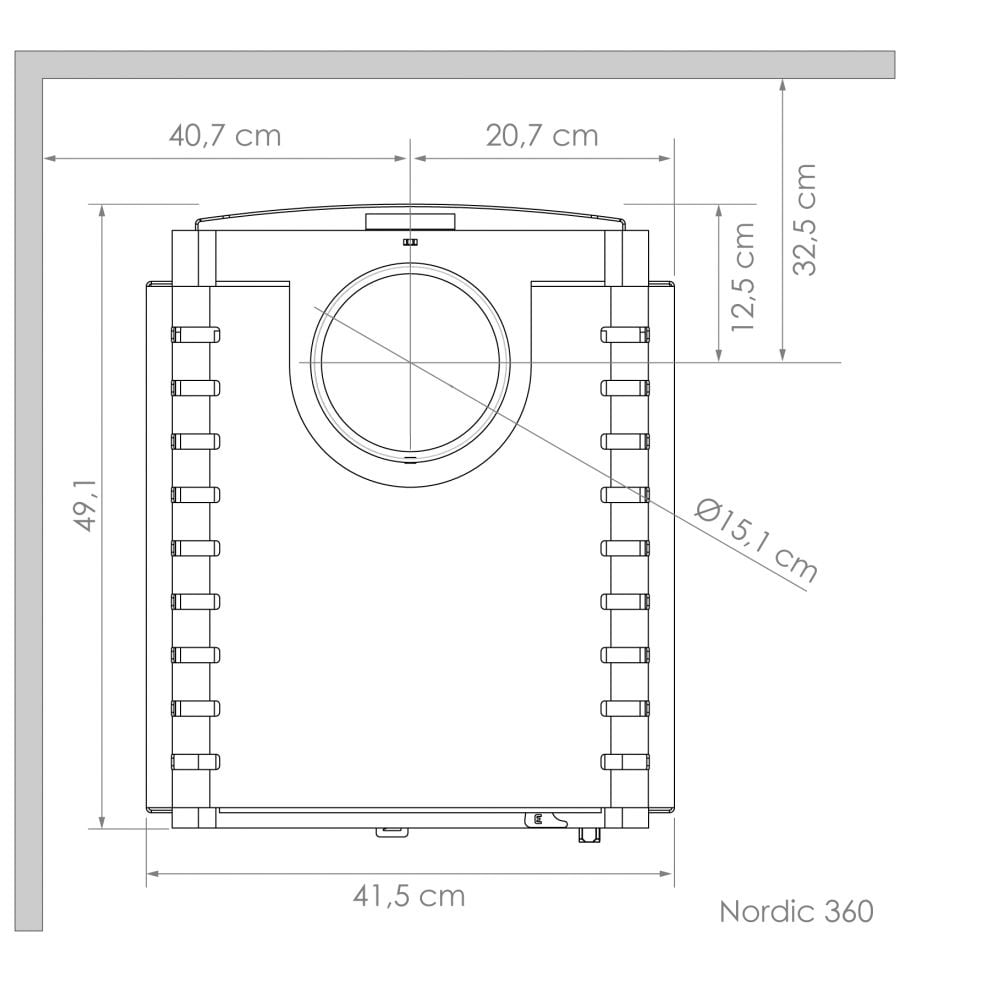 ESTUFA A LEÑA AMESTI NORDIC 360 - 7