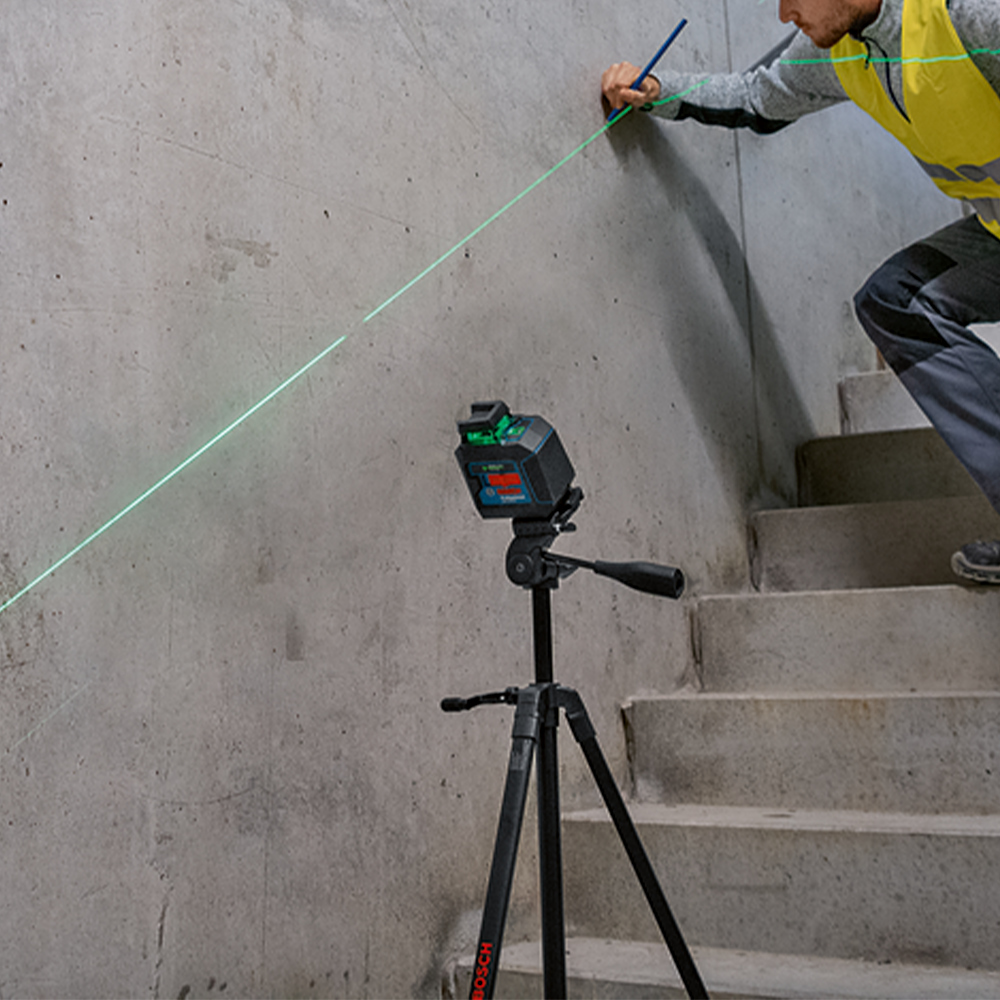 NIVEL LÁSER BOSCH LÍNEAL 360° HORIZ/VERT MOD: GLL 2-20 G - 7