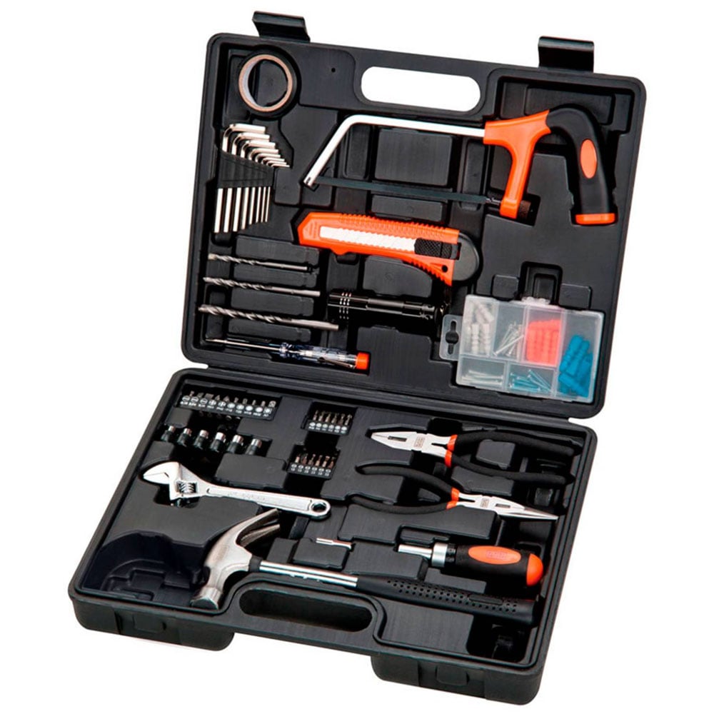 SET 107 PIEZAS HERRAMIENTAS BLACK & DECKER MANUALES B&D MOD: BMT107C-LA 7 X 28 CM - 1