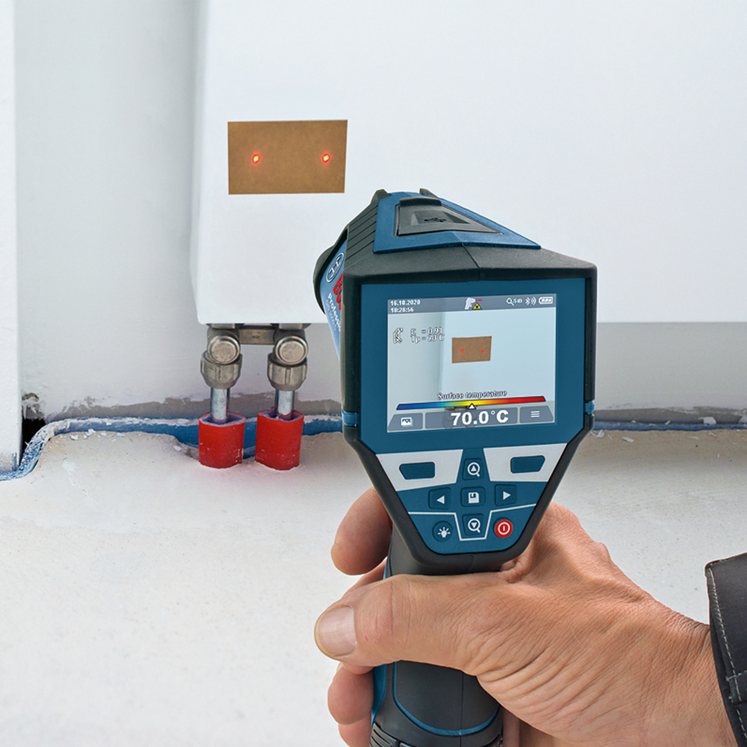 TERMODETECTOR BOSCH PROFESIONAL INFRARROJO MOD: GIS1000C - 4