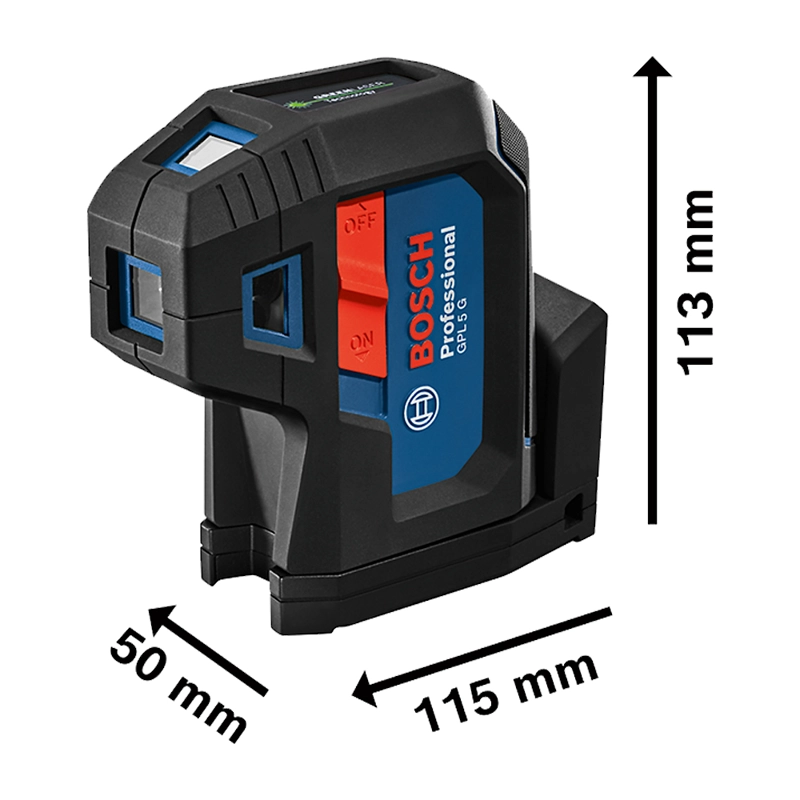 NIVEL LASER BOSCH 5 PTOS 30 MTS MOD: GPL 5 G - 4