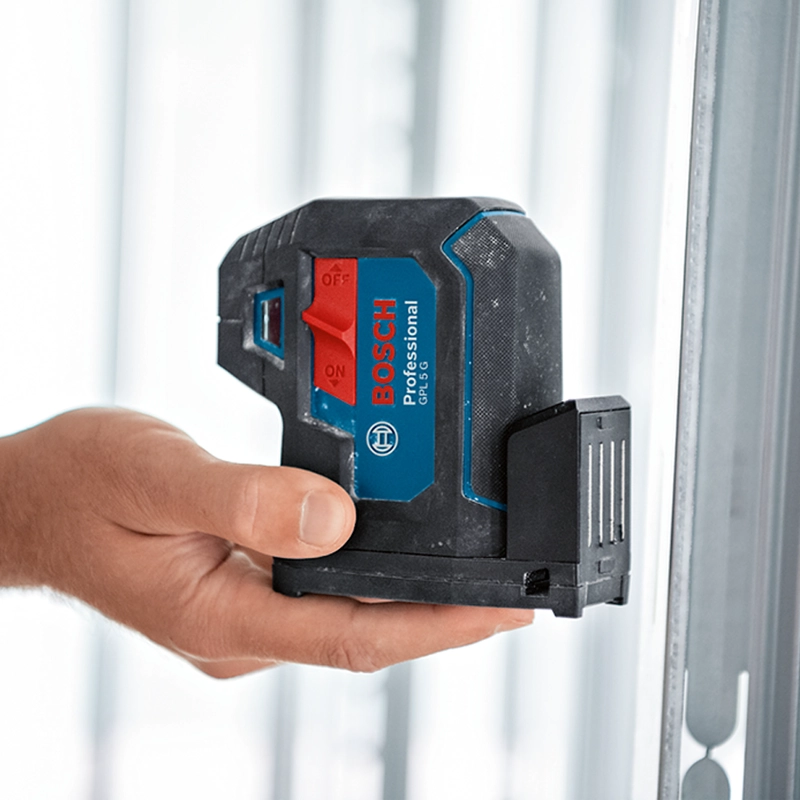 NIVEL LASER BOSCH 5 PTOS 30 MTS MOD: GPL 5 G - 6