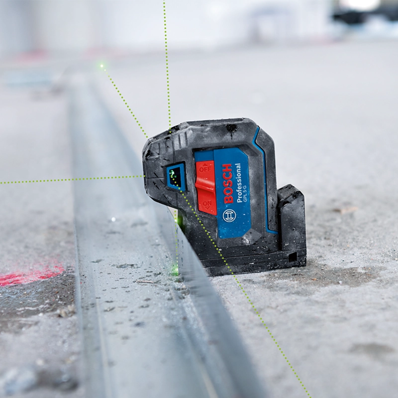 NIVEL LASER BOSCH 5 PTOS 30 MTS MOD: GPL 5 G - 7