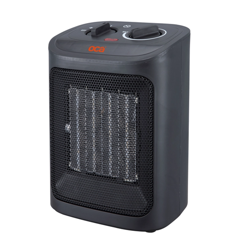 ESTUFA CALEFACTOR PTC EN COLOR NEGRO OCA 1800W MOD:MT2025-PTC919 - 1