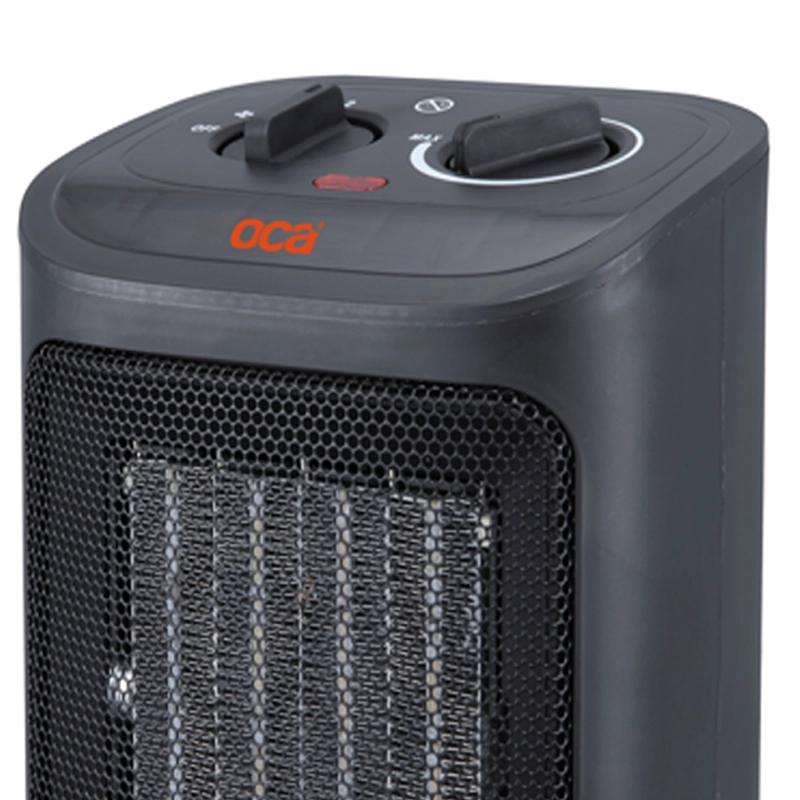ESTUFA CALEFACTOR PTC EN COLOR NEGRO OCA 1800W MOD:MT2025-PTC919 - 2