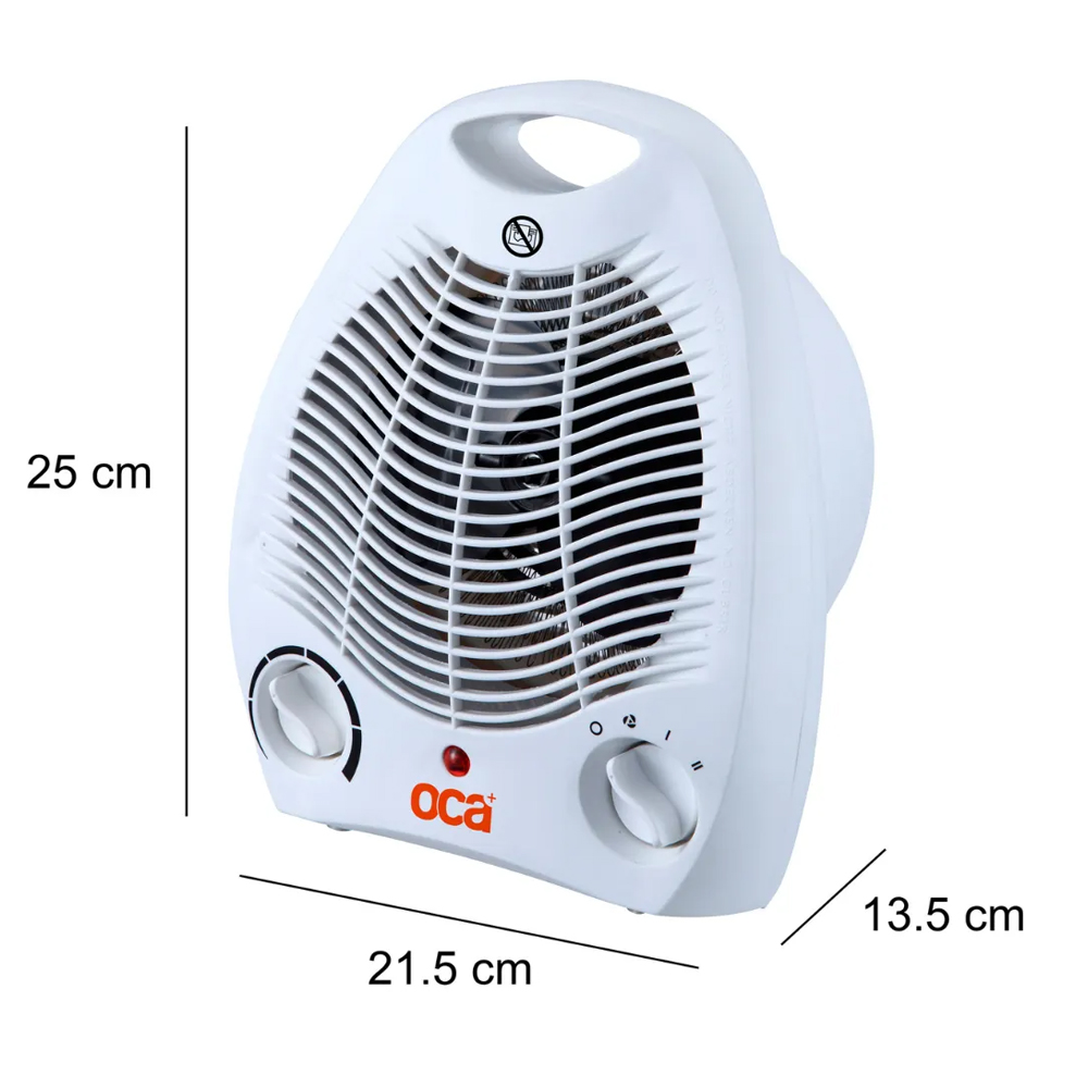 TERMOVENTILADOR EN COLOR BLANCO OCA 2000W MODELO MT2025-03 - 4