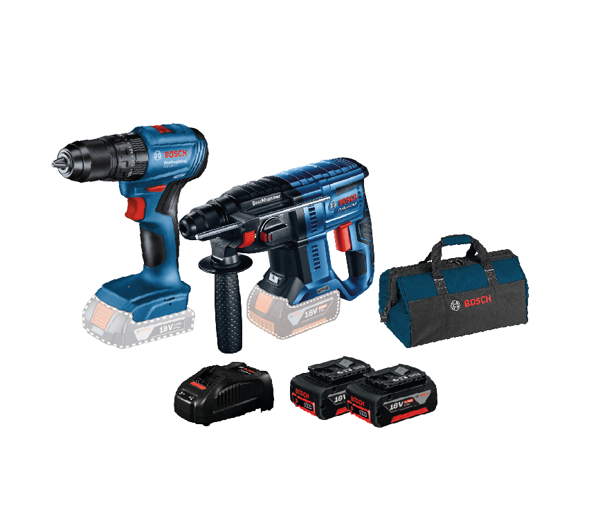 PACK MAR DEM INAL GBH 180-LI SB,TALADRO PERC/ATOR 18V GSB185 - 1