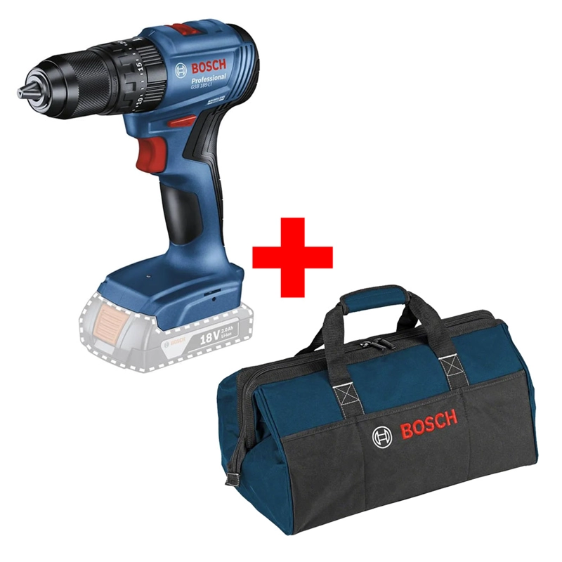 TALADRO PERCUTOR GSB 185LI S/B + REGALO BOLSO SOFTBAG BOSCH - 2