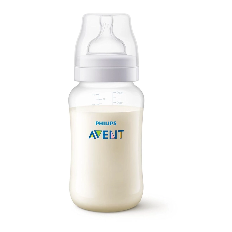 SET AVENT MAMADERA ANTI-COLIC 125 ML+260ML+330 ML TRANSPARENTE - 4